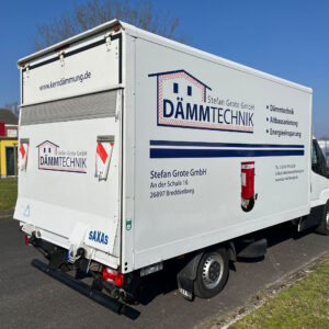 LKW Beschriftung Festaufbau Stefan Grote