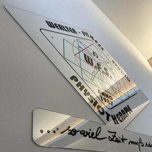 Acrylschild Fitnessstudio Werlte