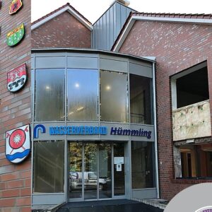 Fassadenbeschriftung Wasserverband Hümmling