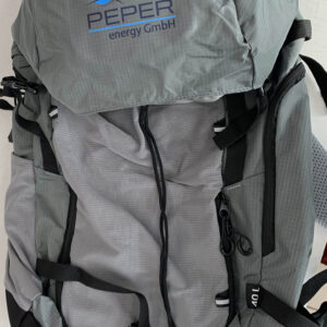 Trekkingrucksack mit Firmenlogo