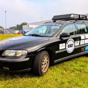 Fahrzeugbeschriftung für Rallye mit Sponsoren