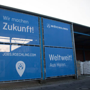 Gerüstplanen für Röchling